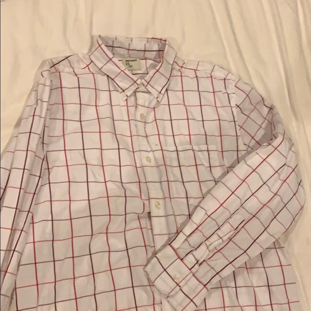 Old navy button down size L